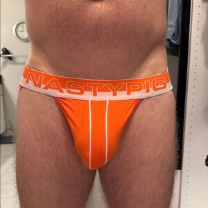 Nasty Pig Bold Orange Briefs